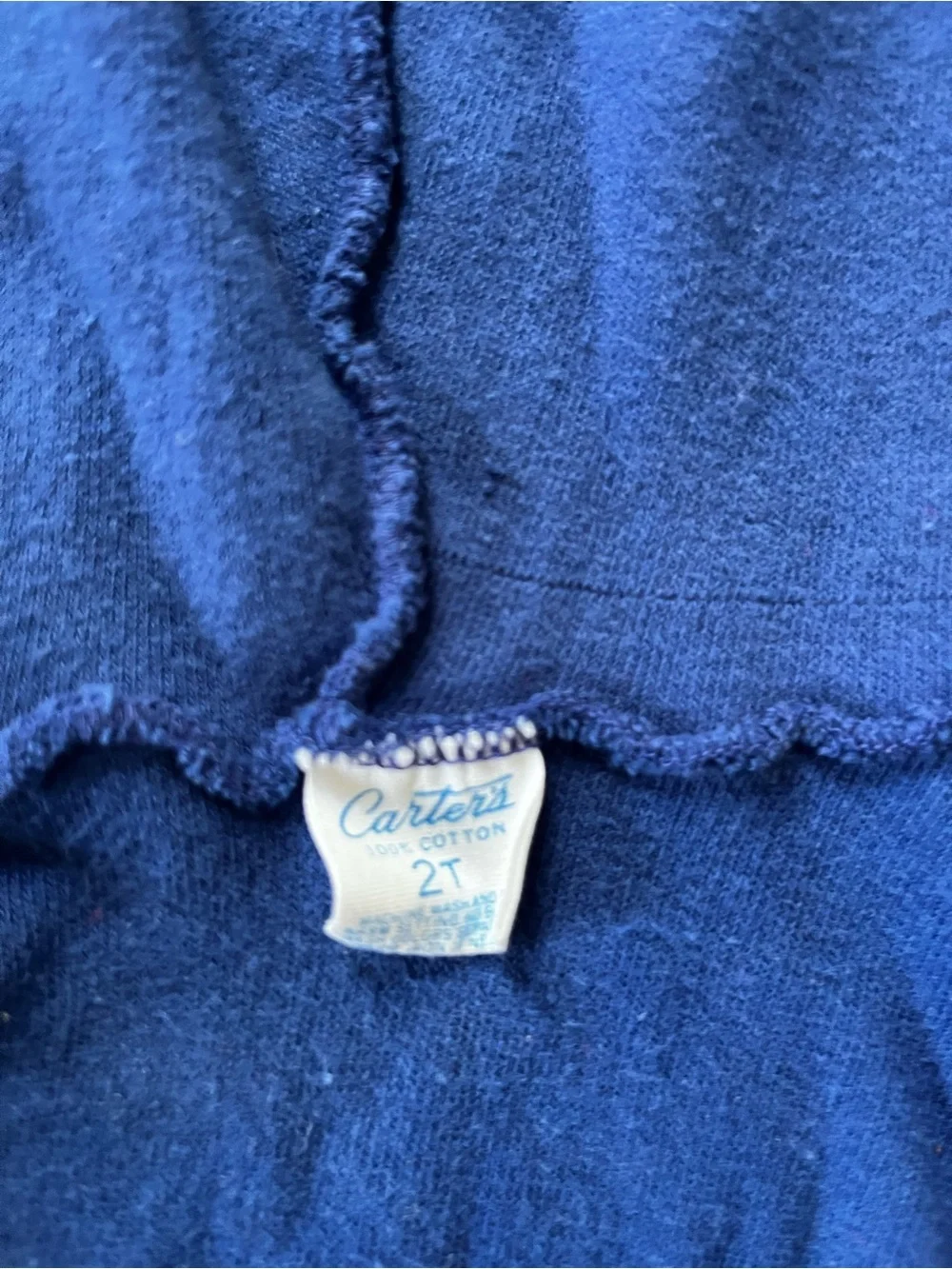 Carters soft navy